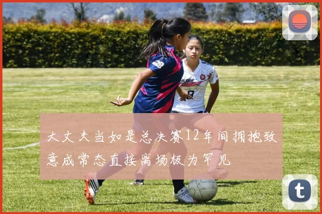 大丈夫当如是总决赛12年间拥抱致意成常态直接离场极为罕见